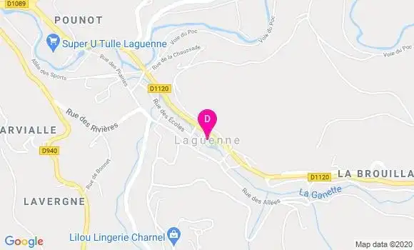 Localisation Marie Agnes Ulmet Gaonach