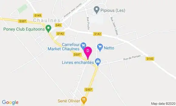 Localisation Clio Astier Dellacherie