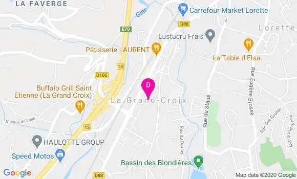 Localisation Lolane Pugnet