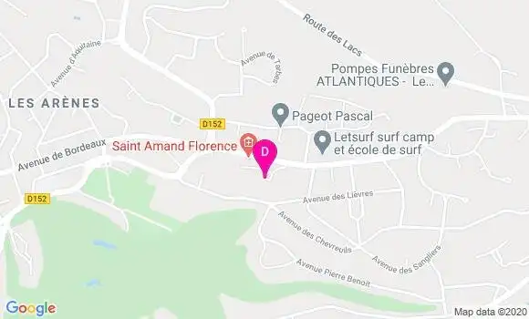 Localisation Florence Saint Amand