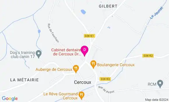 Localisation Bénédicte Sere Couteigt