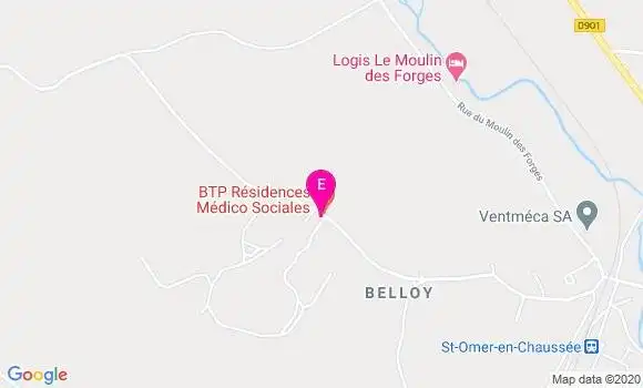 Localisation Crf Le Belloy