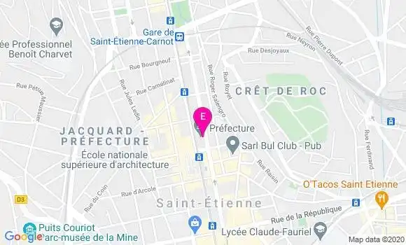 Localisation Service Départemental de Pmi Loire