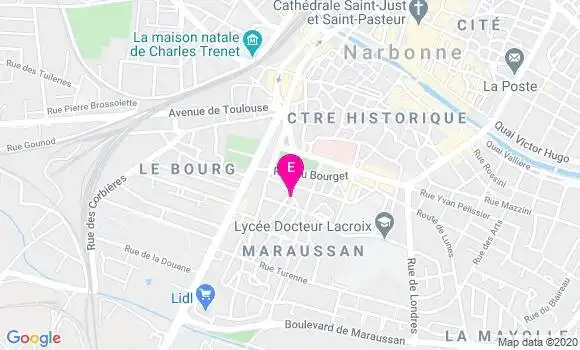 Localisation Centre Médico Psychologique pour Enfants et Adolescents