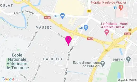 Localisation Efs Etablissement Français du Sang Lisieux