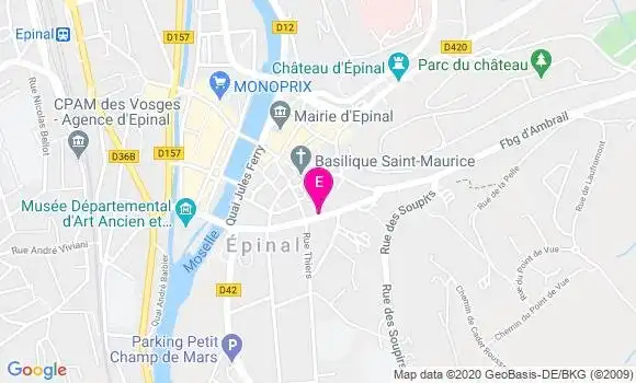 Localisation Efs Etablissement Français du Sang