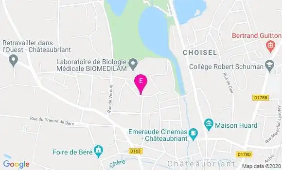 Localisation Laboratoire Biomedilam