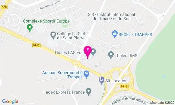 Localisation Thales Dms France