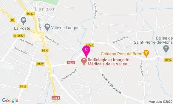 Localisation Polyclinique Sainte Anne