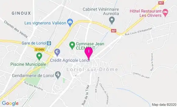 Localisation Armelle Comte