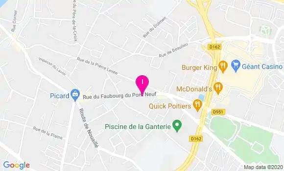 Localisation Marie Paule Giraud De Poitiers