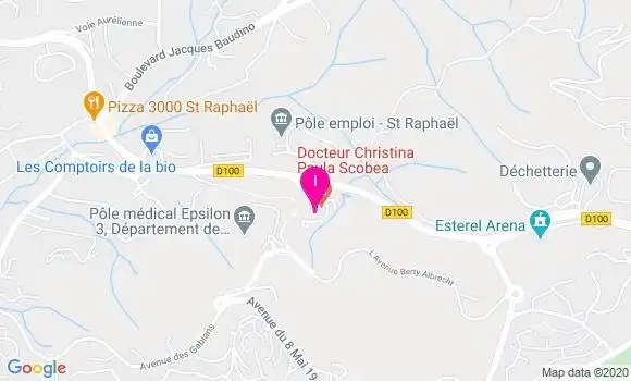 Localisation Nadege Rapin