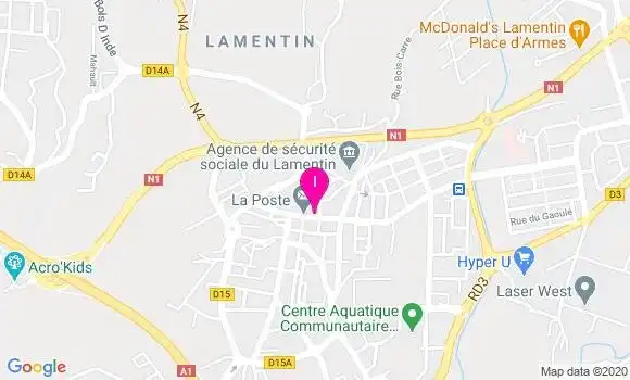 Localisation Laetitia Apanon