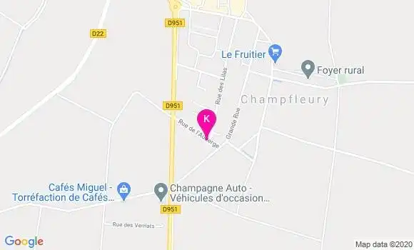 Localisation Armelle Boucton Billet