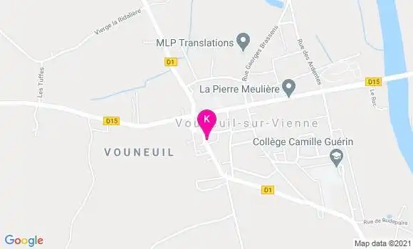 Localisation Pauline Vilette