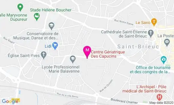 Localisation Dr Brigitte Chee Le Cacheux