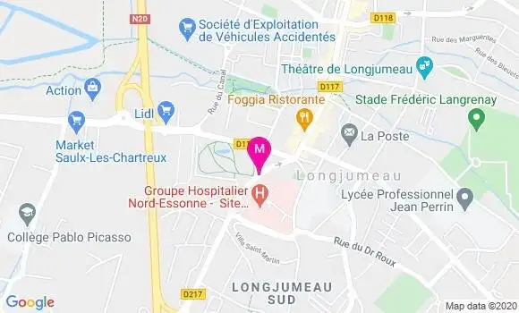 Localisation Dr Florence Gantier