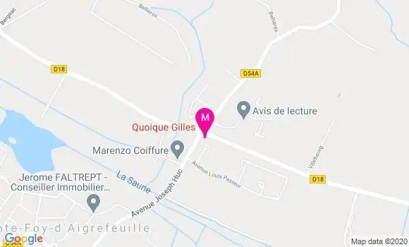 Localisation Dr Gilles Quoique