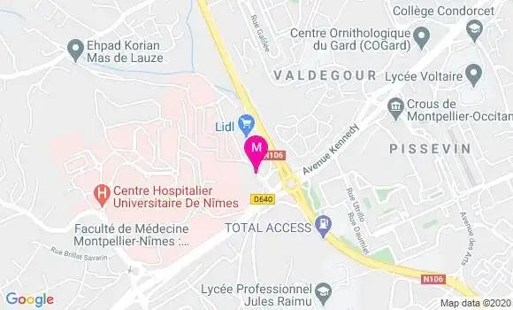 Localisation Dr Camille Villadoro