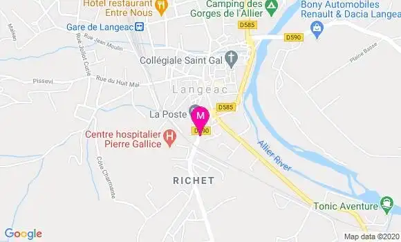 Localisation Dr Florence De Rancourt