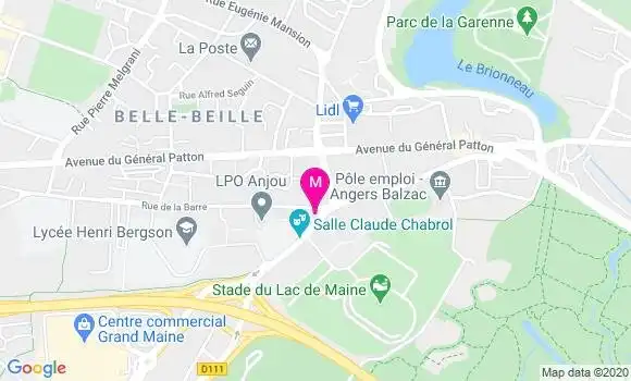 Localisation Dr Gaelle Leboulanger