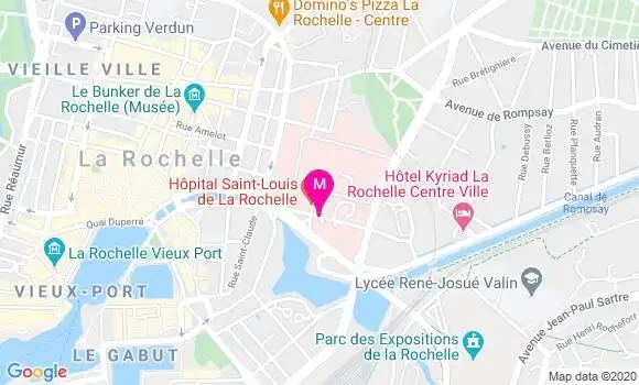 Localisation Dr Giselle Riche