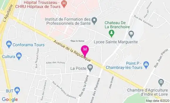 Localisation Dr Adelise Chesneau