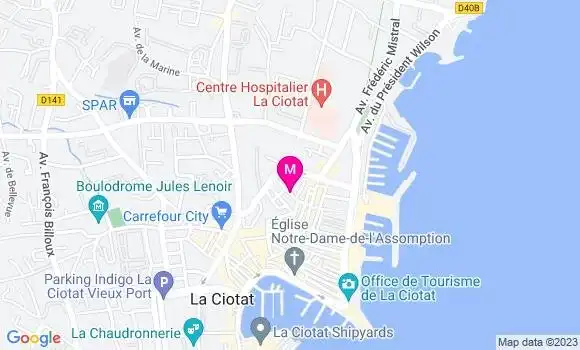 Localisation Dr Marine Costes