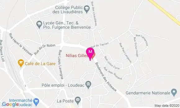 Localisation Dr Gilles Nilias