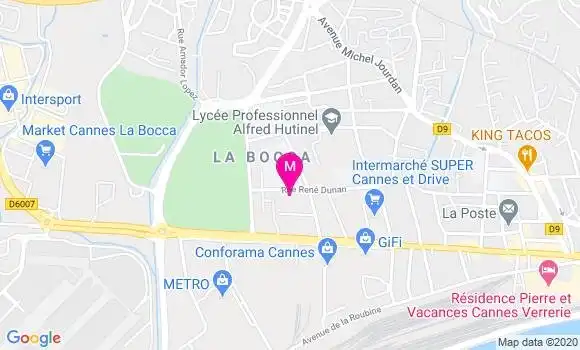 Localisation Dr Laure Pariente